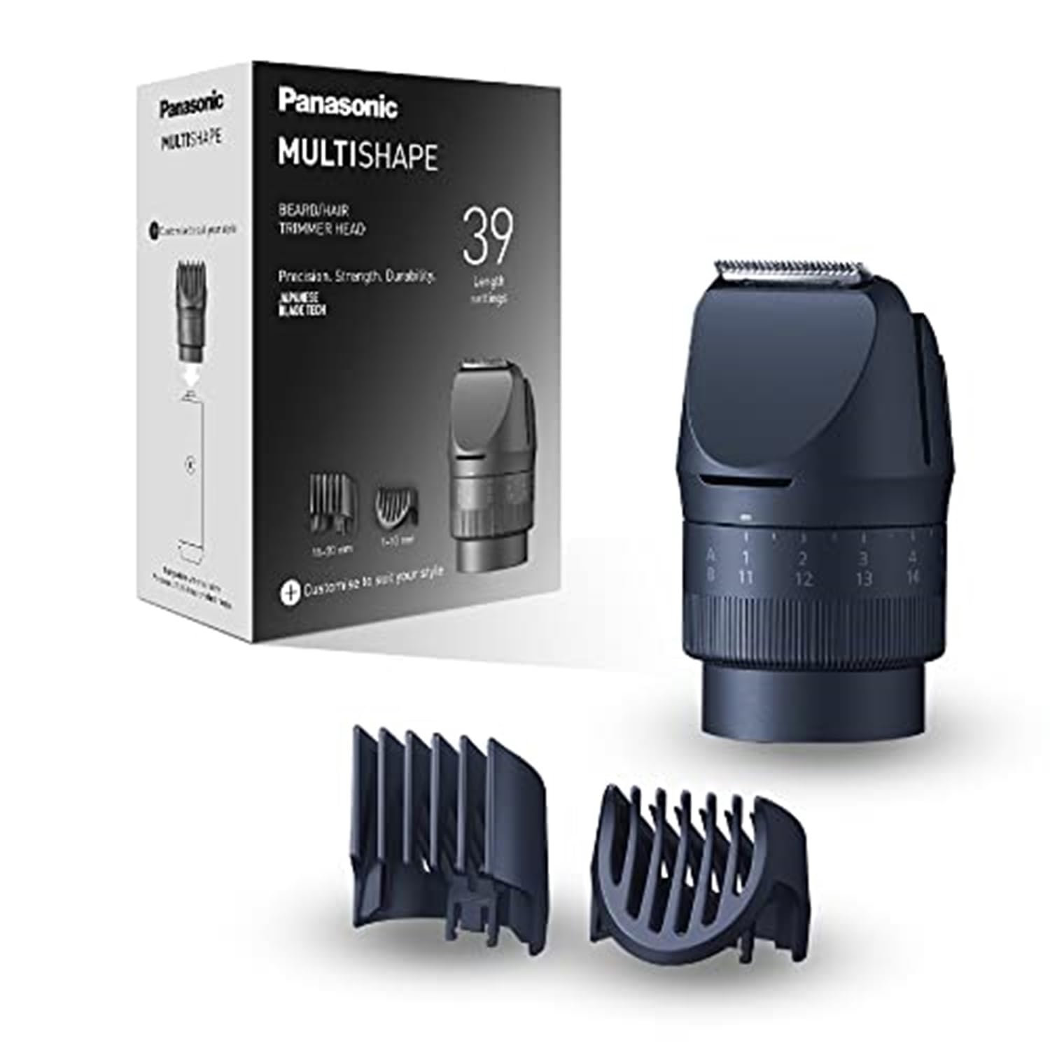 Panasonic Panasonic ER-CTN1 MULTISHAPE Modular Personal Care System, Beard Trimmer and Hairclipper Head for Men