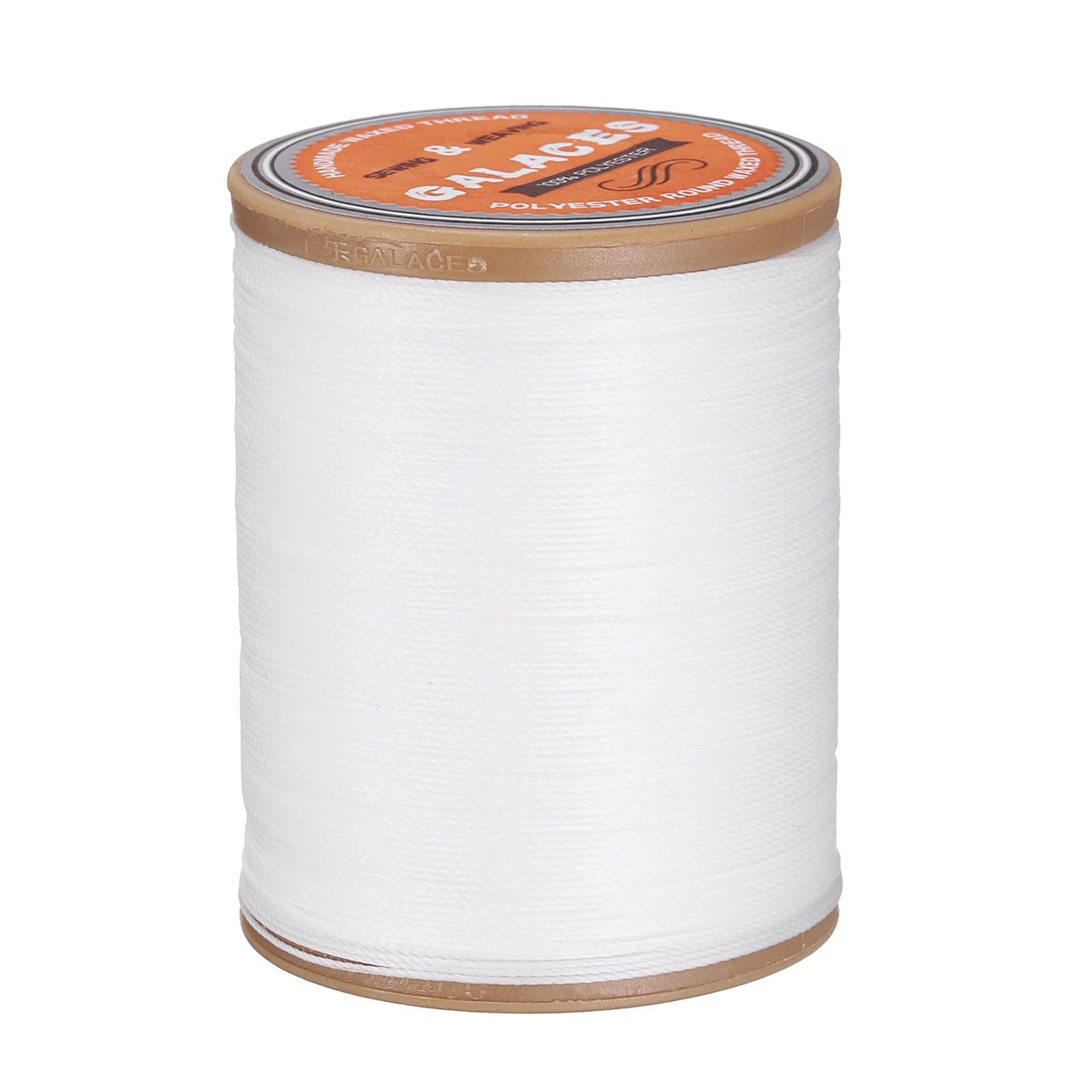 Fil ciré de polyester robuste 0.45 mm pour coudre le cuir sans rupture sur 200 mètres