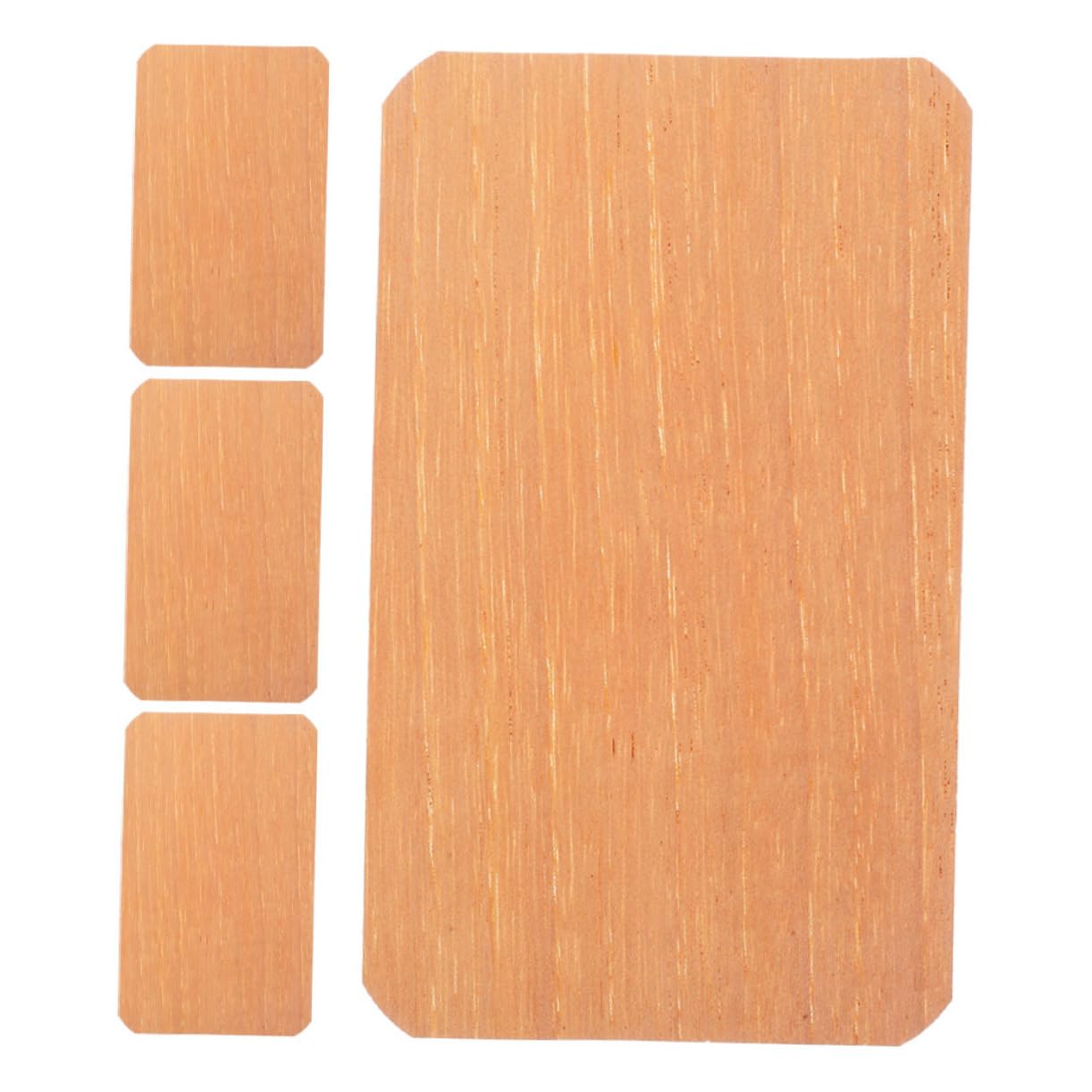 WRITWAA 4pcs Large Spanish Cedar Dividers Natural Chips for Humidor Control Sheets Portable Storage Accessory