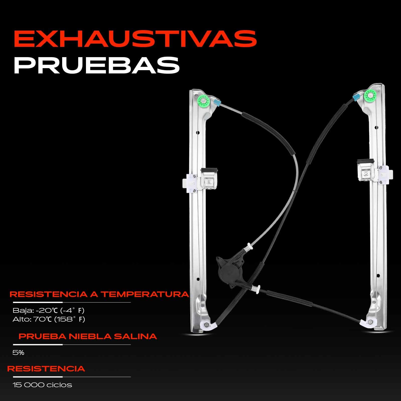 Frankberg Elevalunas delantero derecho para W639 Vito Viano Mixto 2003-2010 6397200146