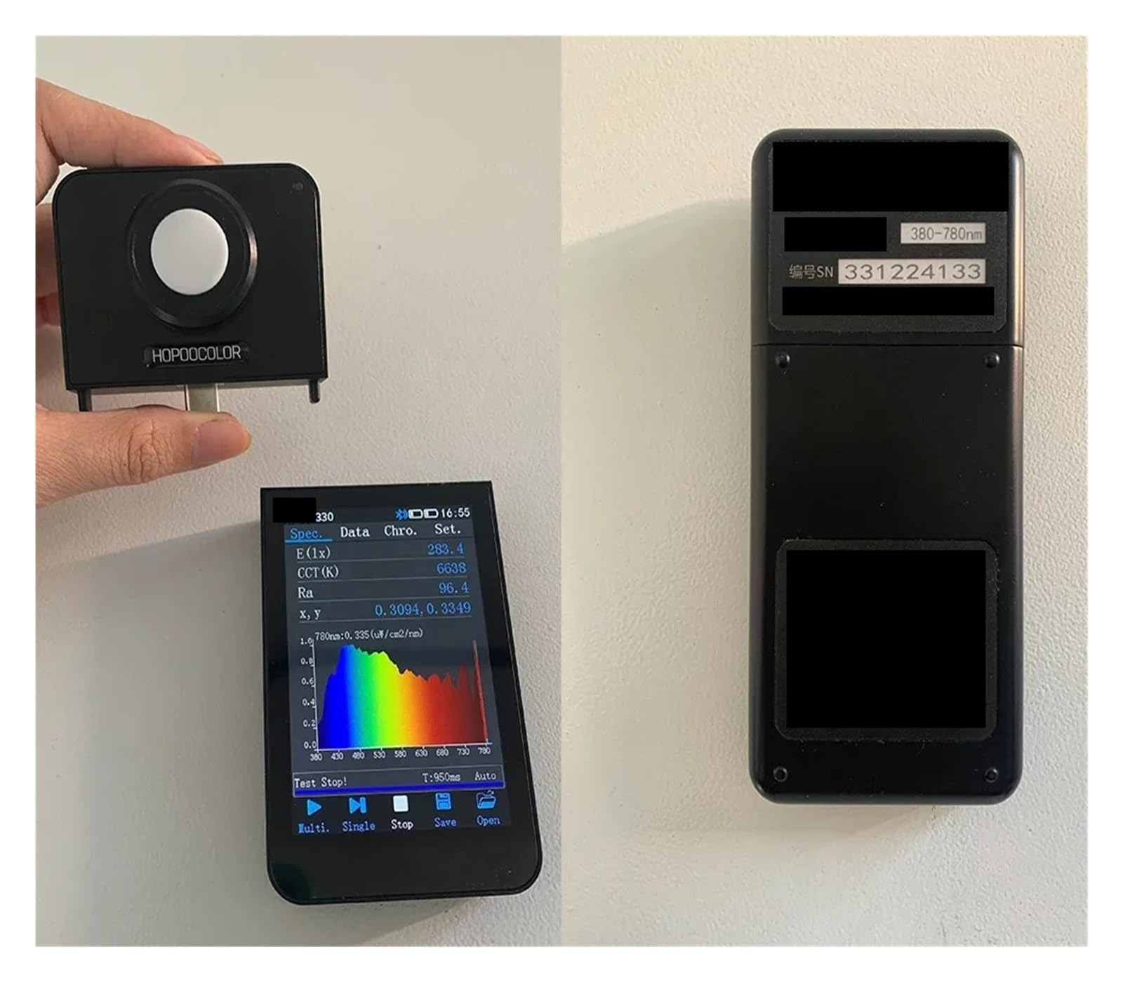 Espectrofotómetro, Espectrómetro Medidor De Espectro Luz CRI CCT Lux Tester