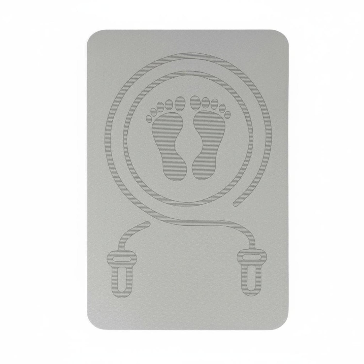 Thickened Jump Rope Mat Multi-Functional Skipping Mat Floor Protection Soundproof Exercise Pad High Resilience for Indoor, Home, Apartment, Gray, 8MM-image-30