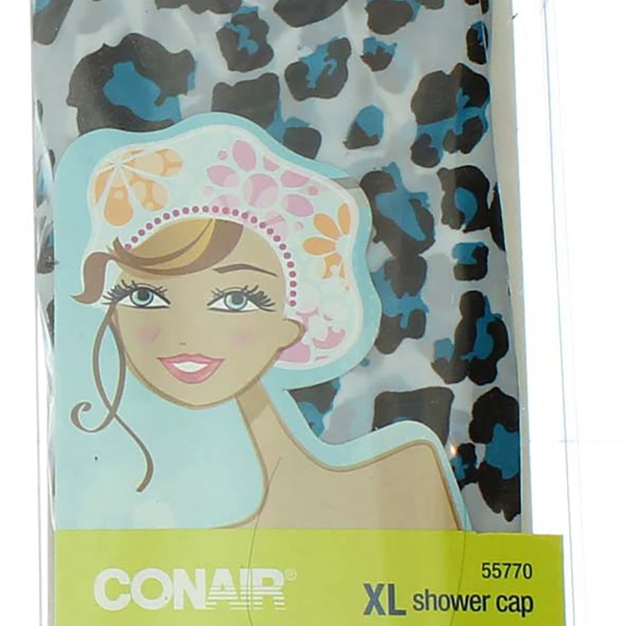 Extra Large Pink Polka Dot Waterproof Shower Cap