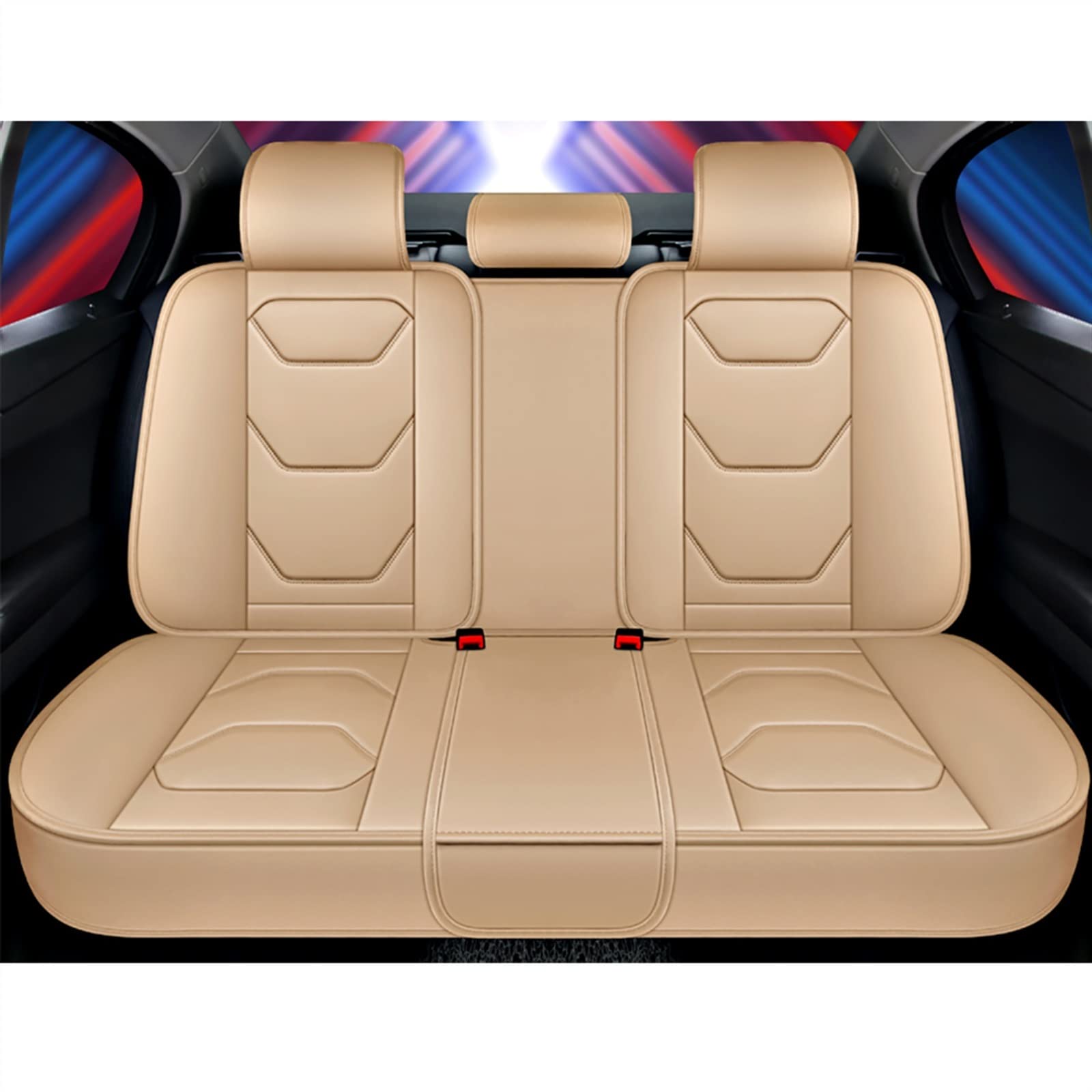 JTWMTY Car Seat Cushion Covers Interior For Hyundai Getz Accent 2008 Santa Fe Tucson Elantra Creta For Veloster Grand I10 protectors
