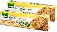 Kit 2 Biscoito Gullón Zero Açúcar Fibra Integral 170g | Integral | Rico em Fibras | Importado da Espanha