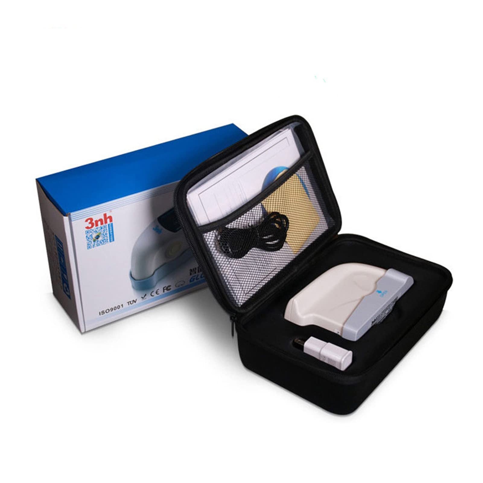 Colorímetro profesional HG268 Triángulo de medidor de brillo de rango de muliti RS-232 Interfaz for recubrimiento de plástico de mármol 20 60 85 grados Instrumento de bajo consumo de energía