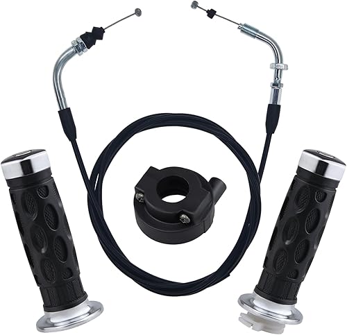 Miniatura 1 de Agarre giratorio del acelerador 78 con kits de cable de acelerador de 78 pulgadas, piezas de repuesto para GY6 50cc 80cc 125c 150cc QMB139 157QMJ