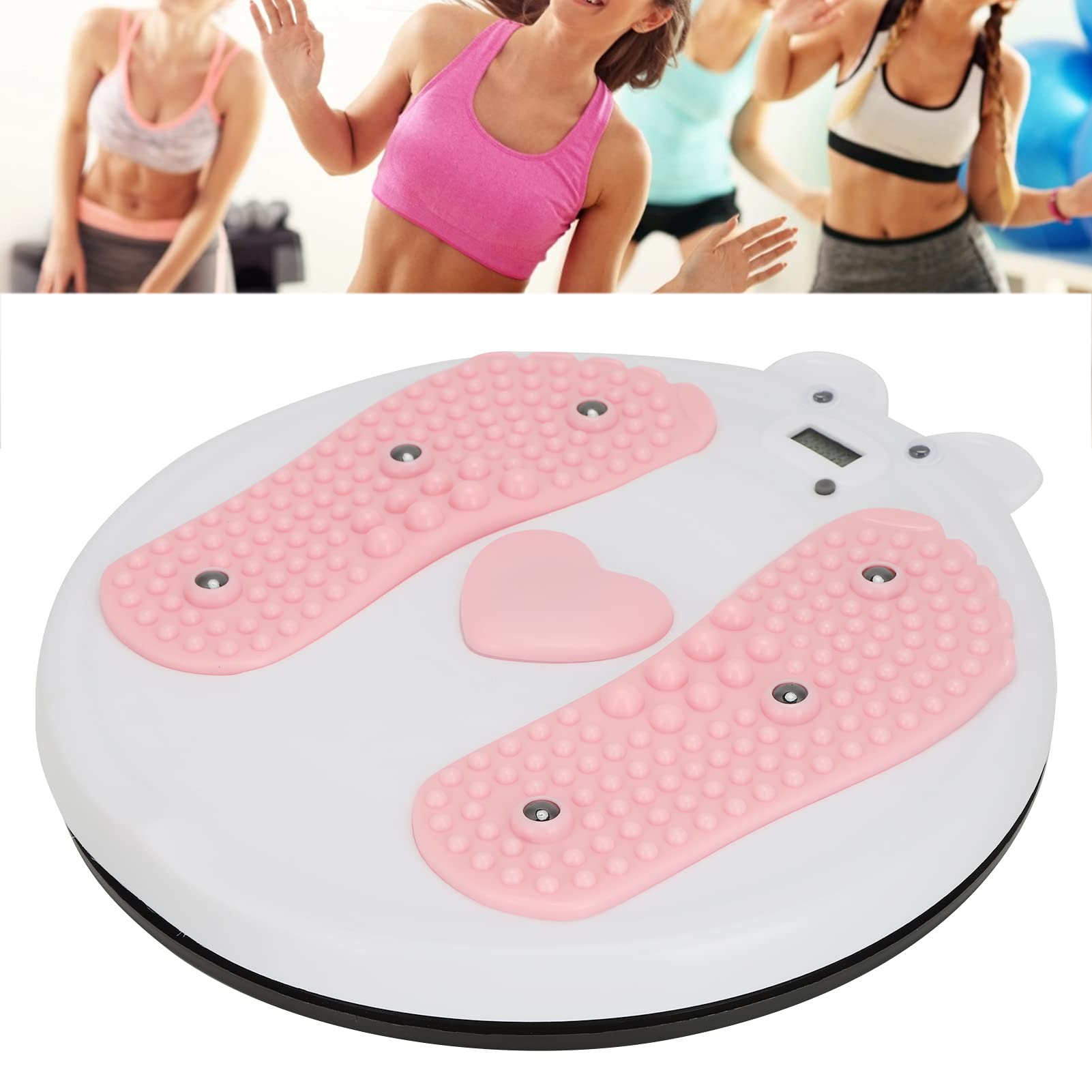 Vita Twisting Disc Vita Twister Antiscivolo Rotondo Rotante Balance Board Piastra per Bordo Macchina per Modellare il Corpo Attrezzo Sportivo per Esercizi con 6 Magneti