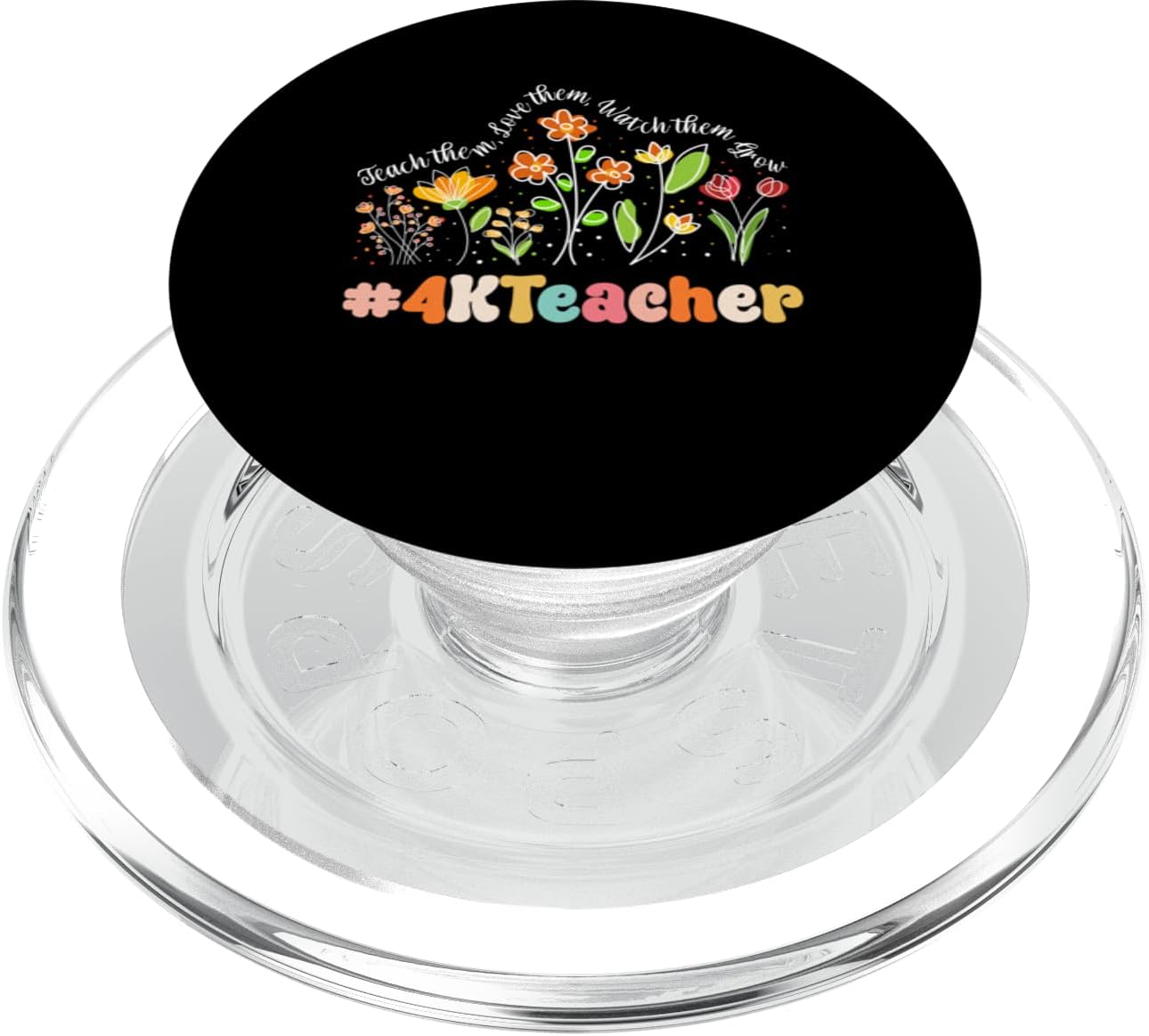 4K Teacher Appreciation Week Teacher Back to School PopSockets MagSafe PopGrip for iPhone