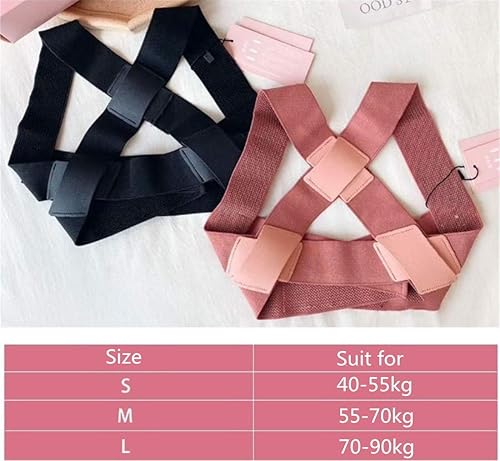 Miniatura 5 de Corrector de postura de espalda, soporte de clavícula debajo de la ropa para mujeres y hombres para la parte superior y baja de la espalda, ayuda a