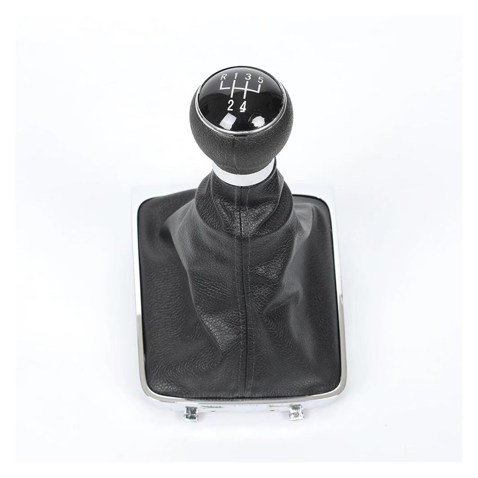 UIFCOG Gear Shifter Knob for VW for Passat B6 2005-2012 5/6 Speed Manual Gear Shift Knob Stick Shifter Interior Decorate(A,for 5 Speed)