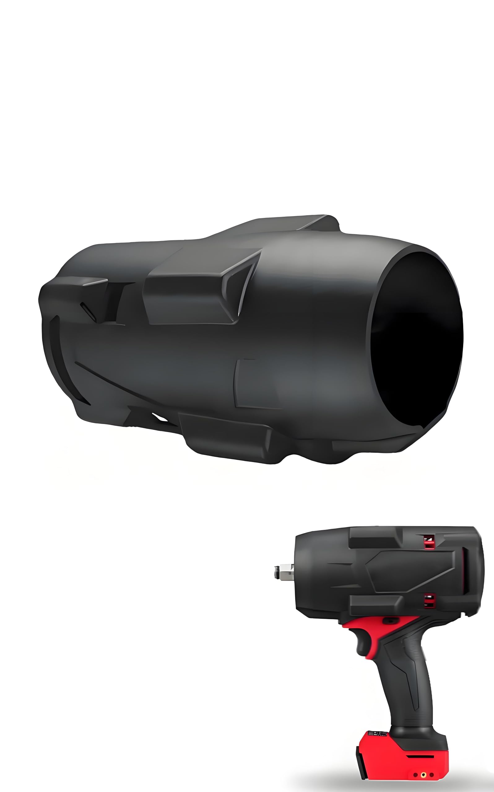 Smaiasl 49-16-2967 49162967 Protective Boot Fits Milwaukee M18 FUEL 1/2" High Torque Impact Wrenches.(2967-20)(2967-21B)(2967-21F)(2967-22).