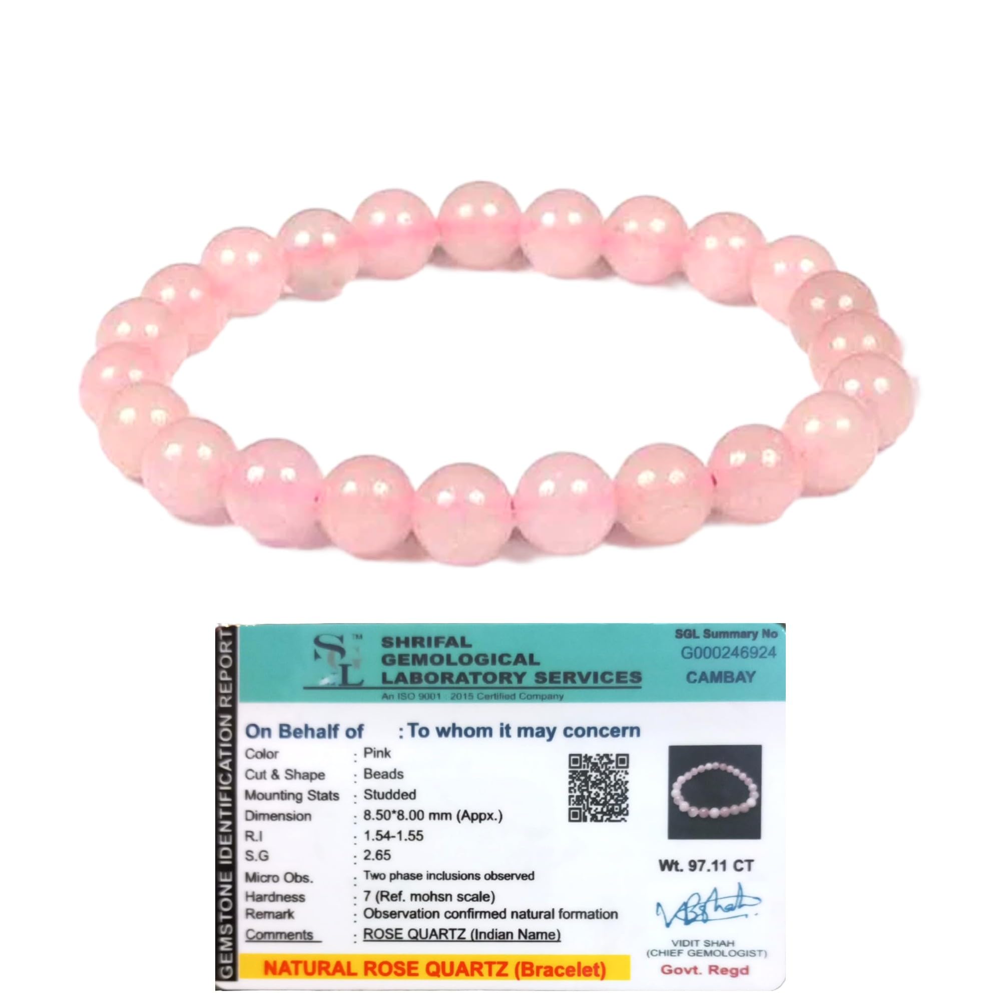 Divine Spirituals Lab Certified AAA Grade Natural Rose Quartz Bracelet 8mm Strechable Original Real Crystal Stone of Love Bracelet For Love, Heart Chakra & Peace (B0D2P796FB) Amazon Price History, Amazon Price Tracker