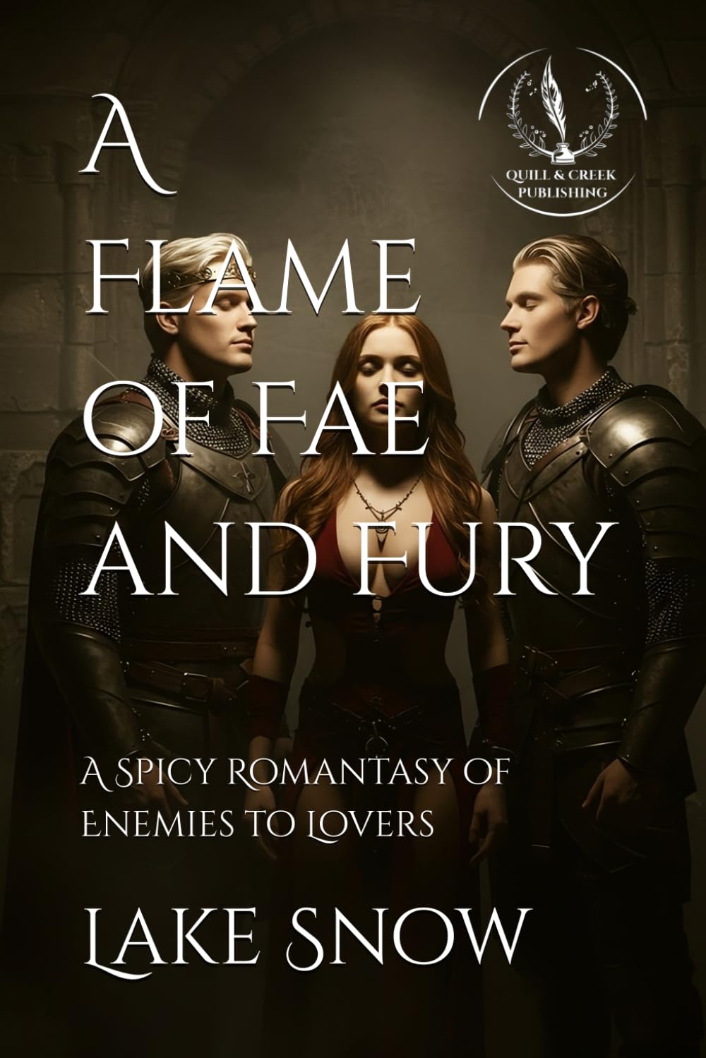A Flame of Fae and Fury: A Spicy Romantasy of Enemies to Lovers (Elderglow Chronicles)