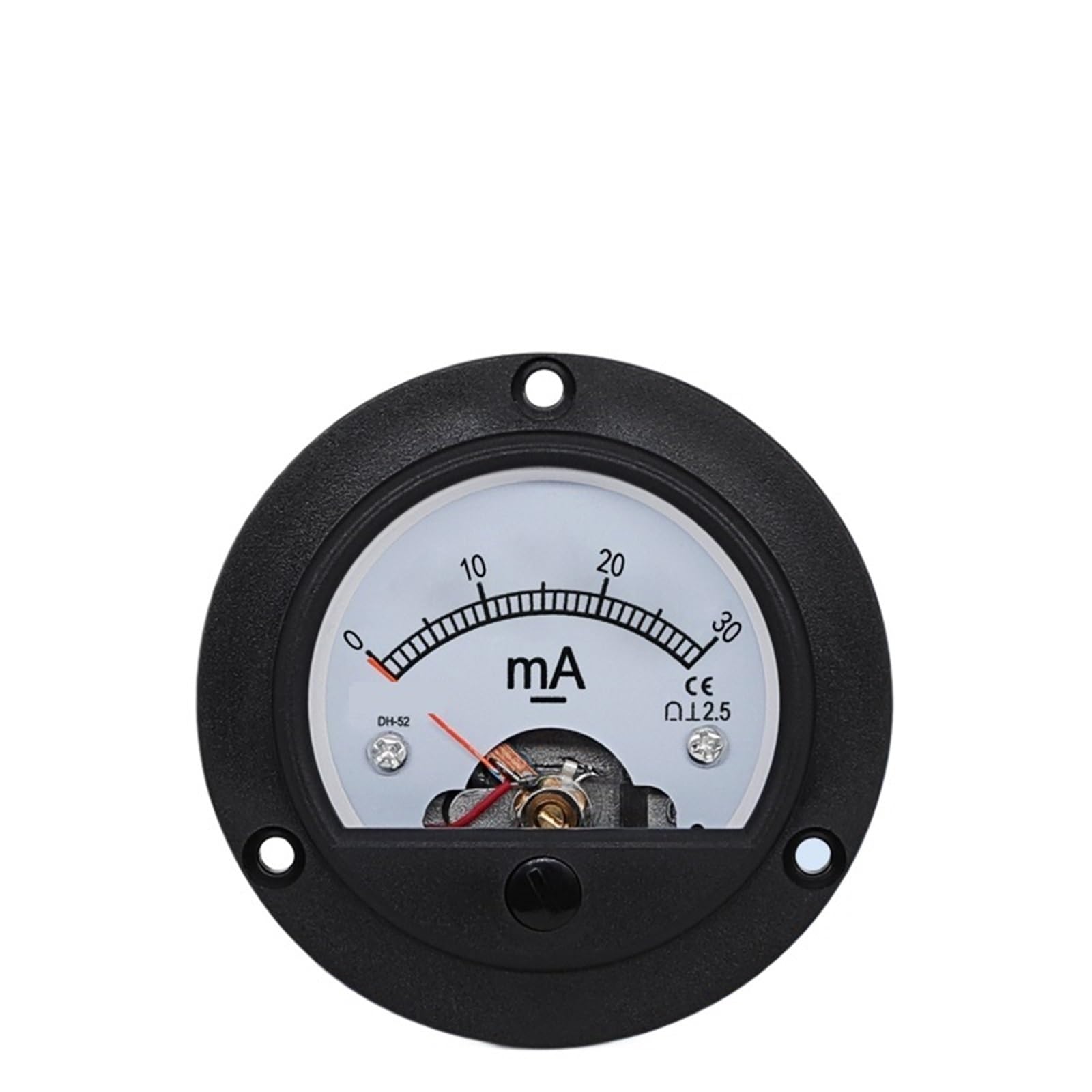 DH-52mA Milliammètre Pointeur Ampèremètre Instrument Circulaire Mesure