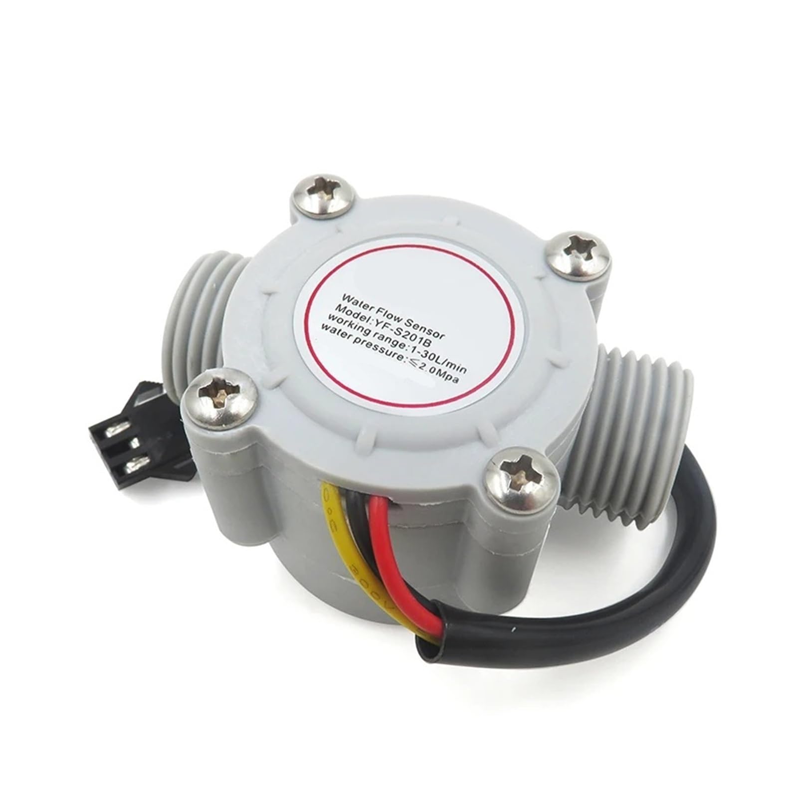 Débitmètre liquide 1-30 l/Min YF-S201B pour un contrôle de flux stable