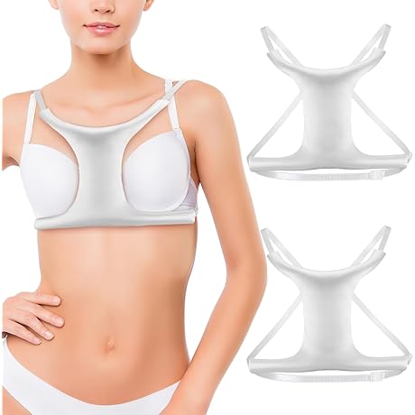 Vabean Satin Massage Breast Support Pillow For Sleeping Chest Wrinkles Prevention