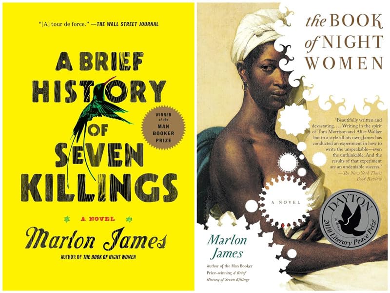 Marlon James Bestselling 2 Books Set - A Brief History of Seven Killings, The Book of Night Women