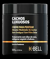 Kbell Cachos Luxuosos Creme para Pentear Ativador e Modelador 500ml