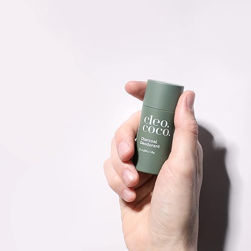 Miniatura 4 de CleoCoco - Kit de aroma de lujo desodorante natural de carbón sin aluminio orgánico con aceite de coco y carbón activado protección contra olores