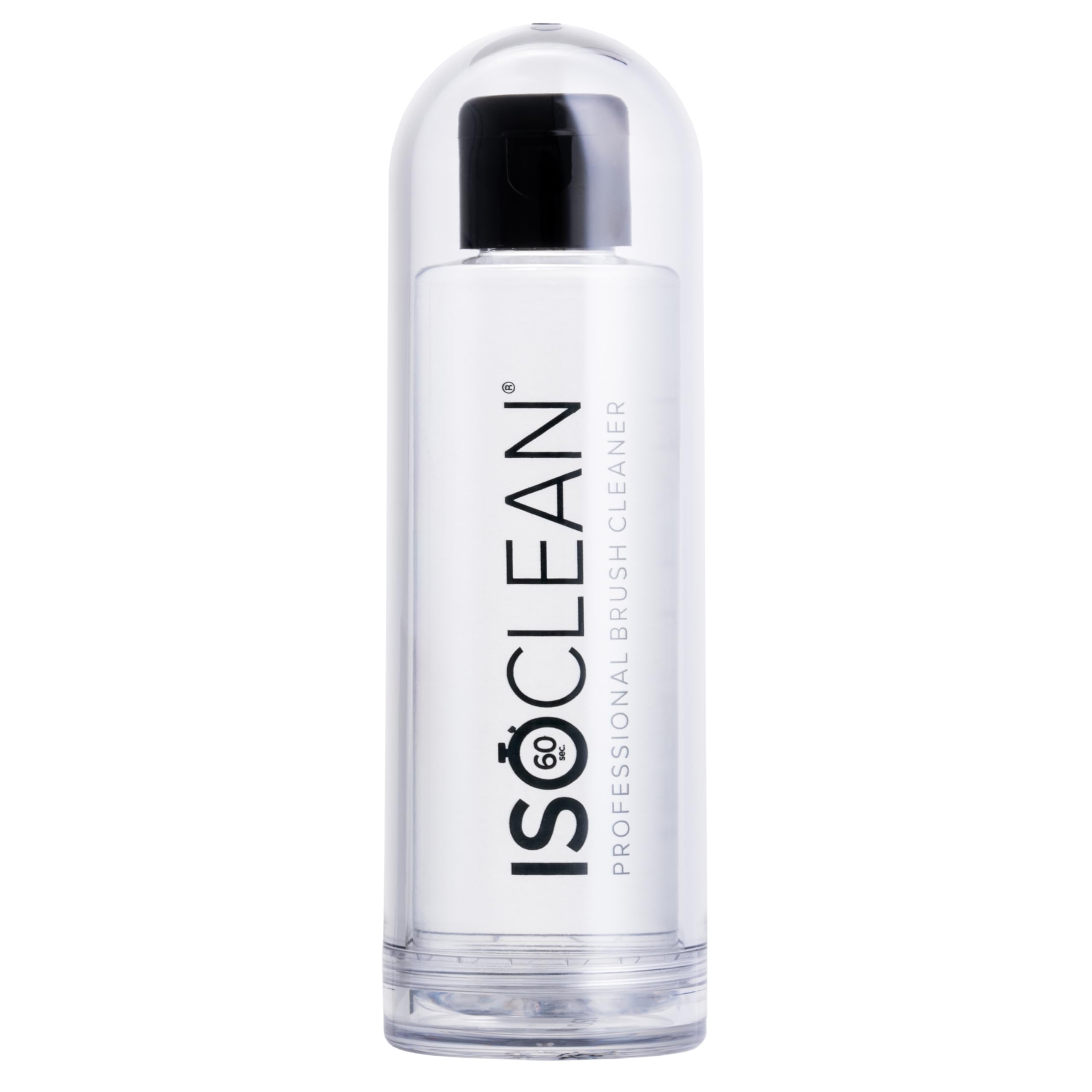 ISOCLEAN Makeup Brush Cleaner – Gentle Daily Use Solution, Reduces Product Buildup, Improves Application, Easy Clean Brush Cleaning Solution & Sponge Cleaner - Easy Pour with Dip Tray, 165ml