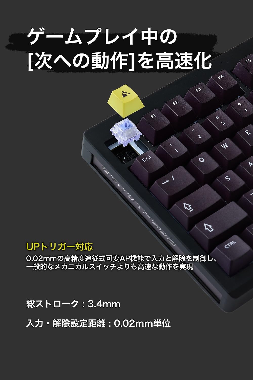 プリンストン ULTRA PLUS UP-MKGA75MTL-RT Amazon | プリンストン ULTRA PLUS UPトリガー対応 ゲーミング