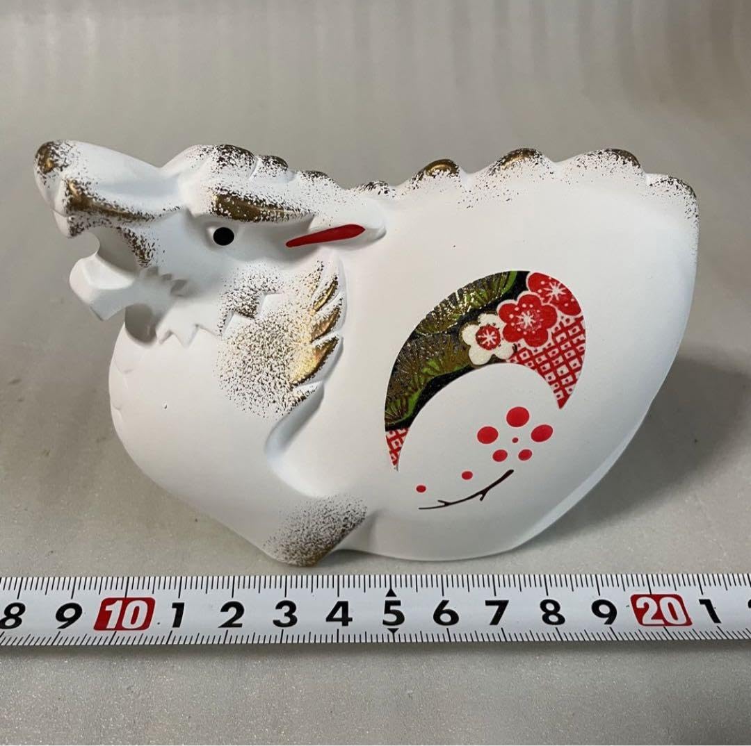 Amazon.co.jp: 開運干支 玉善作 辰 置物 陶器製 2024年 : おもちゃ