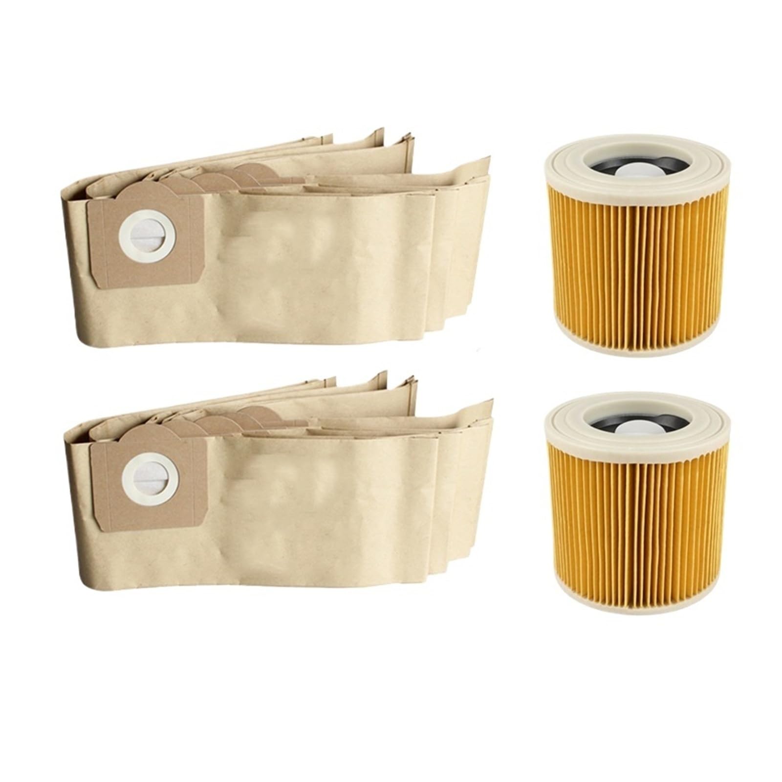 Filtro de bolsa para polvo y accesorios de aspiradora Karcher WD3200 y A2204