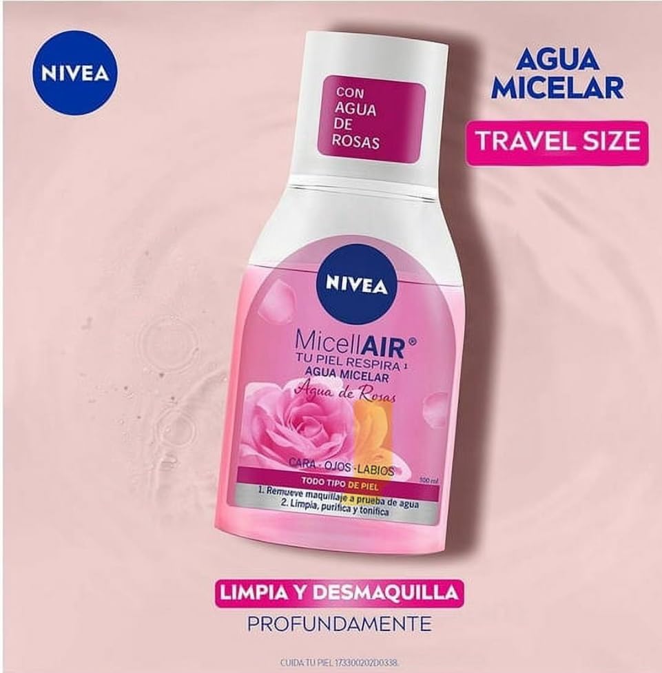 Miniatura 3 de Niveaa Micelar Aire Agua de Rosas 3.4 fl oz