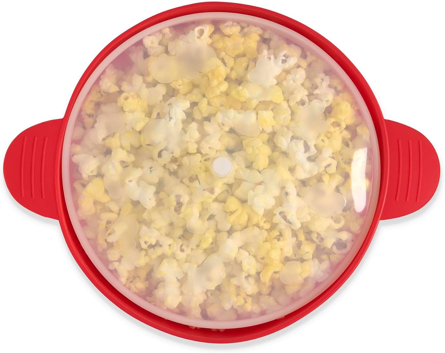 HIC Kitchen Microwave Popcorn Popper Maker, Silicone