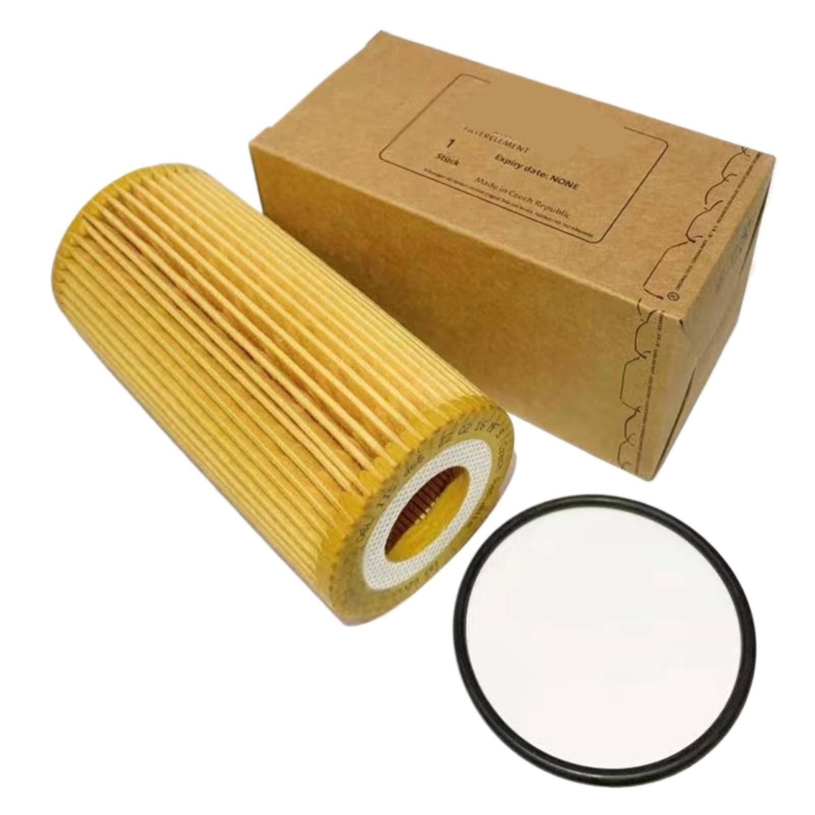 Junta filtro de aceite Filtro de aceite de motor 06L115466 06L115562 2.0 y 1.8 Compatible con Audi A3 A4 A5 A7 A8 Q5 Compatible con VW GOLF PASSAT POLO Compatible con Beetle Jetta(4PCS)