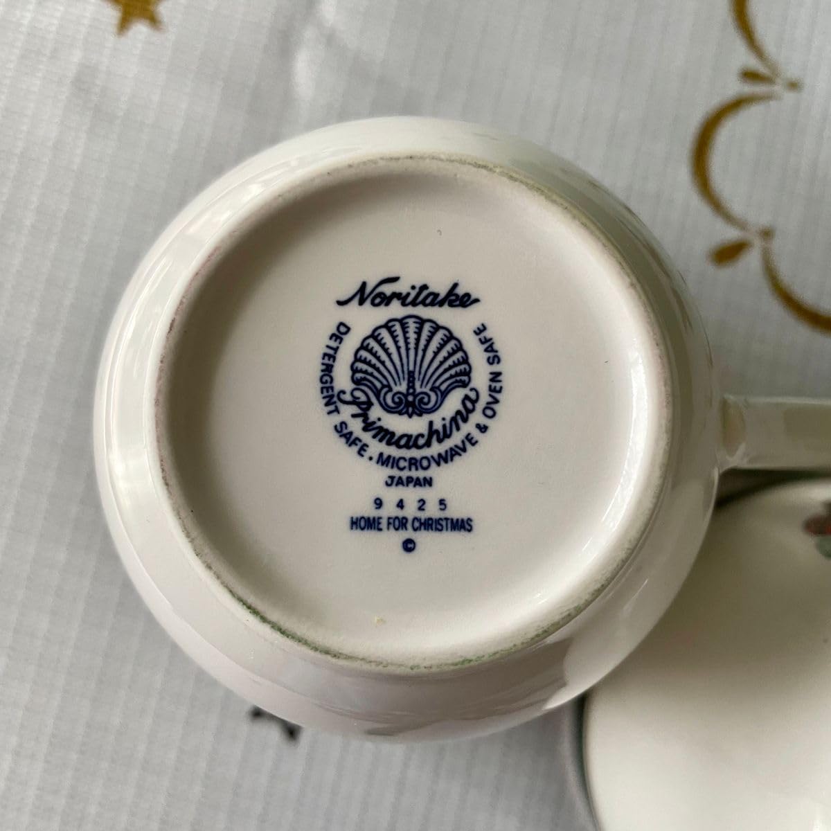 Amazon.co.jp: Noritake ノリタケ クリスマス マグカップ＆プレート×二 