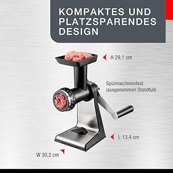 Gefu - ミートグラインダー TRANSFORMA 00115-Trommelreibe-