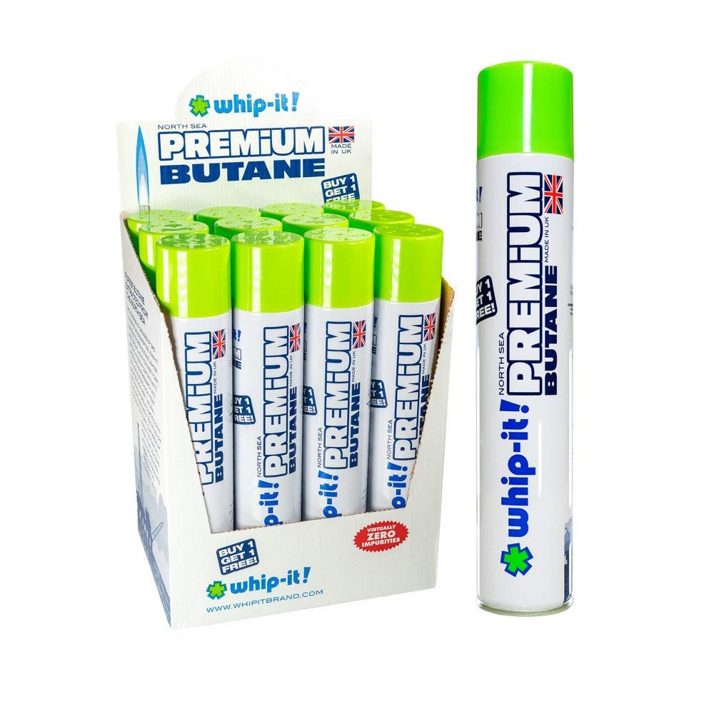 Whip-it! Premium - 420ml Cans - World's Purest Butane Made in The UK - B112