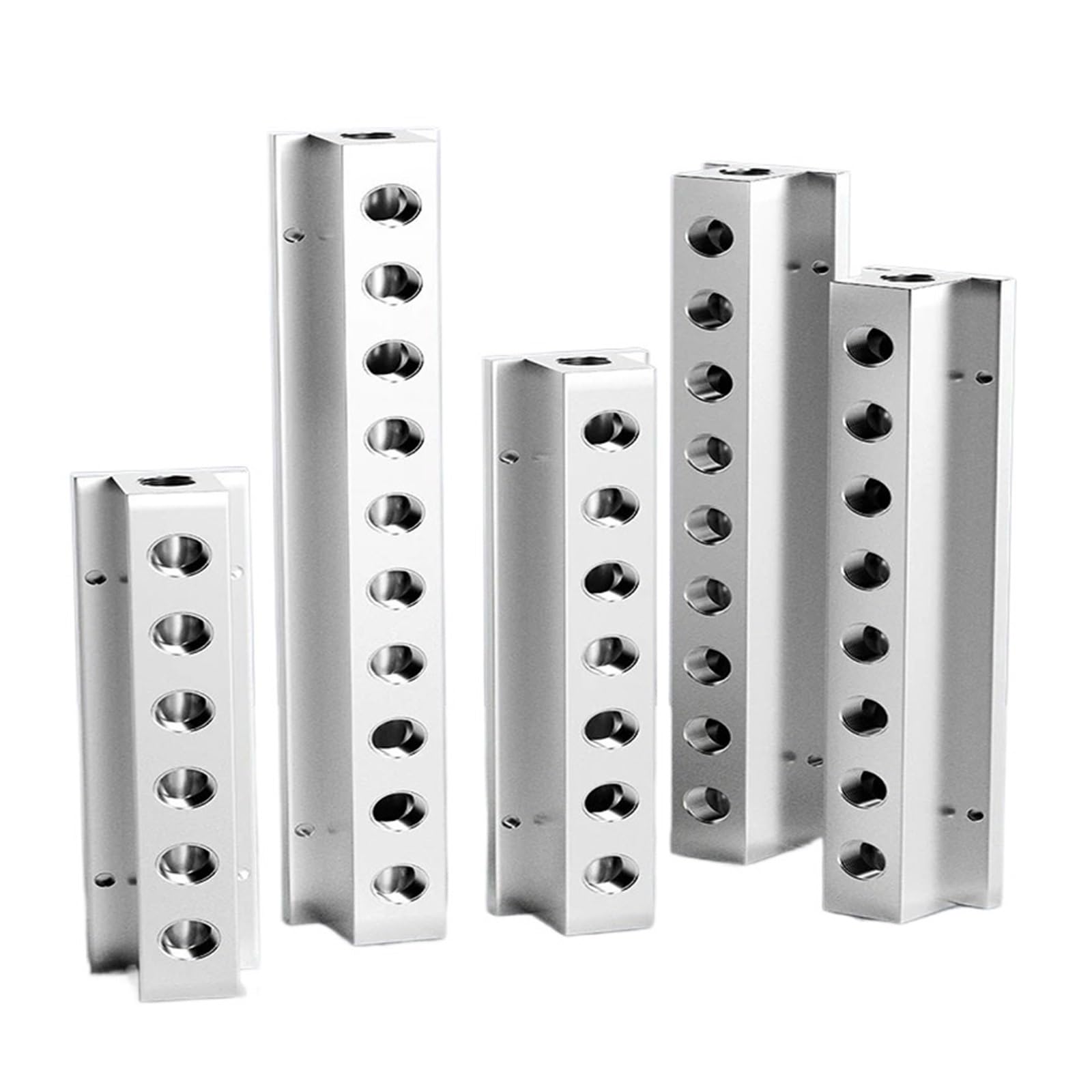 Air Knife Blower 1pcs T-Type Manifold Block Splitter Pneumatic Air Compressor Manifold Fitting