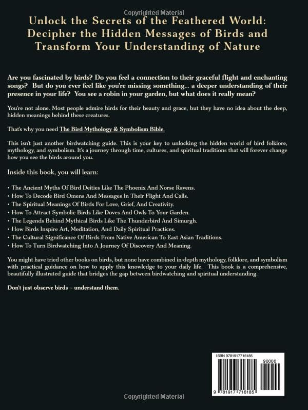 The Bird Mythology & Symbolism Bible: The New Illustrated Guide for Birdwatchers, Gardeners & Nature Lovers to Explore in Detail the Folklore, Mythology & History of Our Favorite Feathered Friends - Image 2