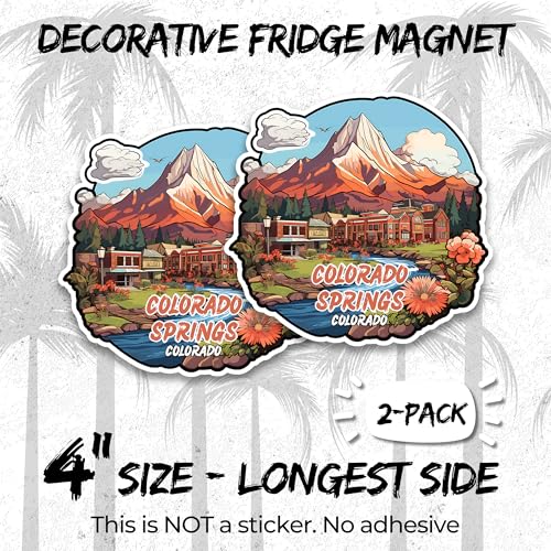 Imán decorativo de vinilo 4 pulgadas pack de 2 miniatura 2
