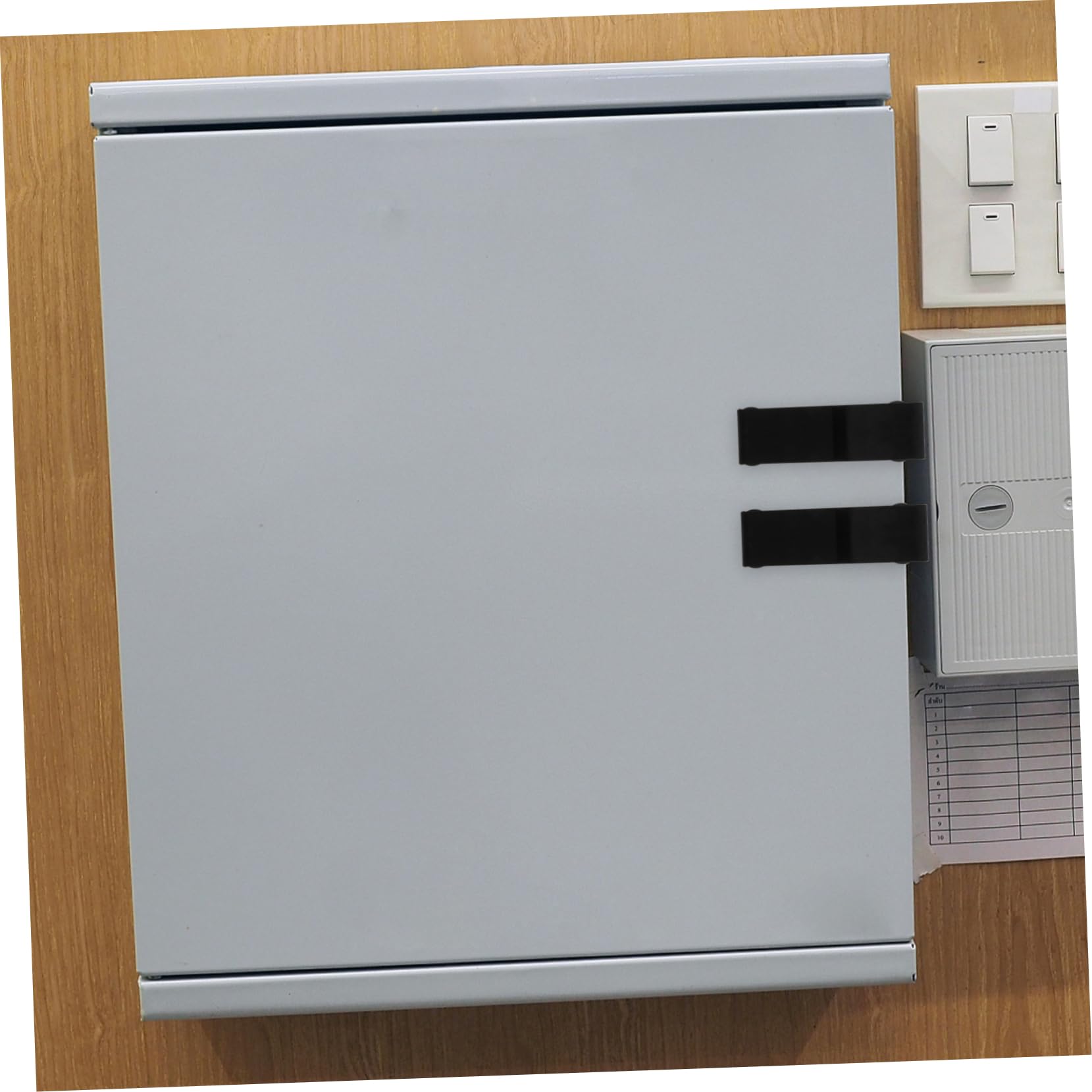 HOMSFOU 8stücke Elektrische Schrankverschlüsse Robuste Latch Locks Für Türen Und Boxen Installieren Für Outdoor-umgebungen