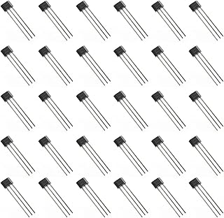 30pcs A3144 3144 Hall Effect Sensor for High-Temperature Operation，3Pins.