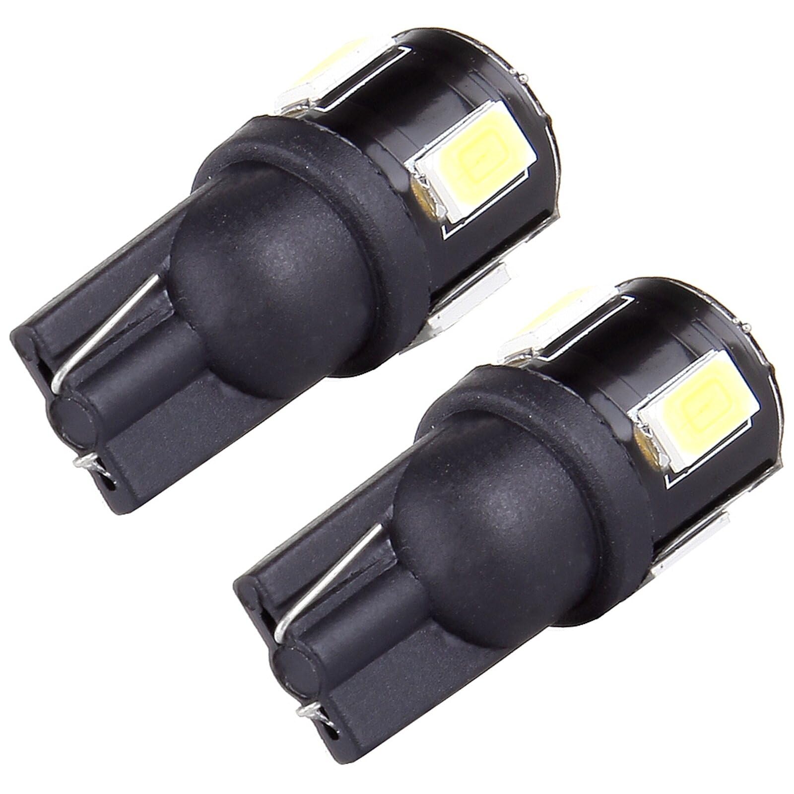 ECCPP 20x Instrument Cluster Dash Panel Lights T10-6-5730-SMD-Ultra White W5W 147 152 158 159 161 168 184 192 193 259 280 285 447 464 501 555 558 585 655 656 657 1250 1251 1252 2450 2652 2921 2825 PC