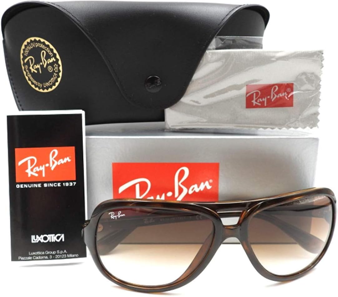 Ray-Ban RB4162-710/51 Sunglasses Havana w/Gradient Brown Lens 59mm