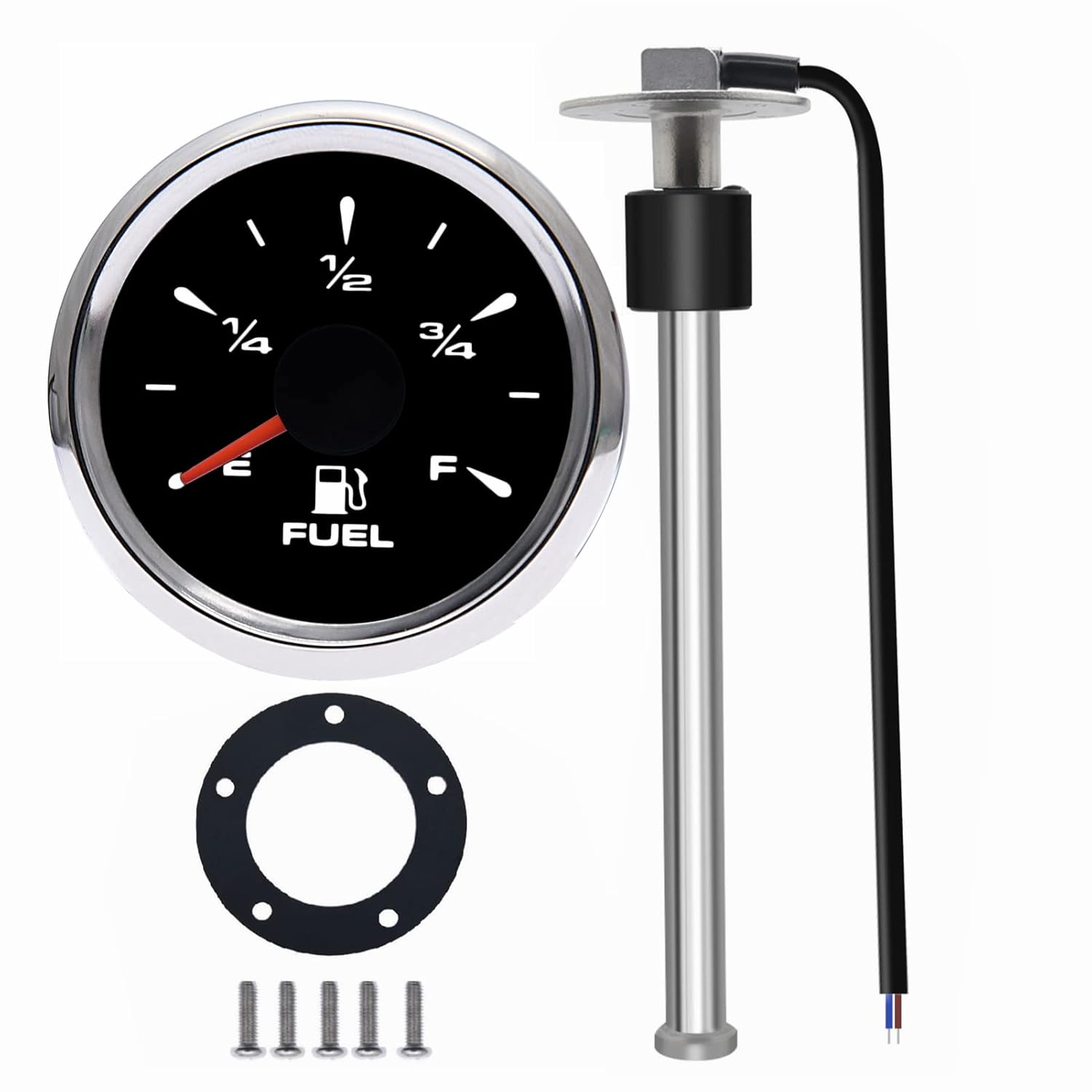 24033ohm 16" (400mm) Fuel Sender Unit with Gauge Boat