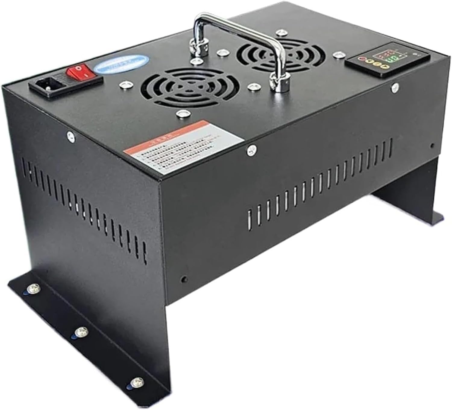 BOOZXCV LED Curing Lamp with Digital Display, 365nm/395nm/405nm Wavelengths for Resin, Adhesives, Printing and Inks in Production Lines, High-Power Performance (720W)