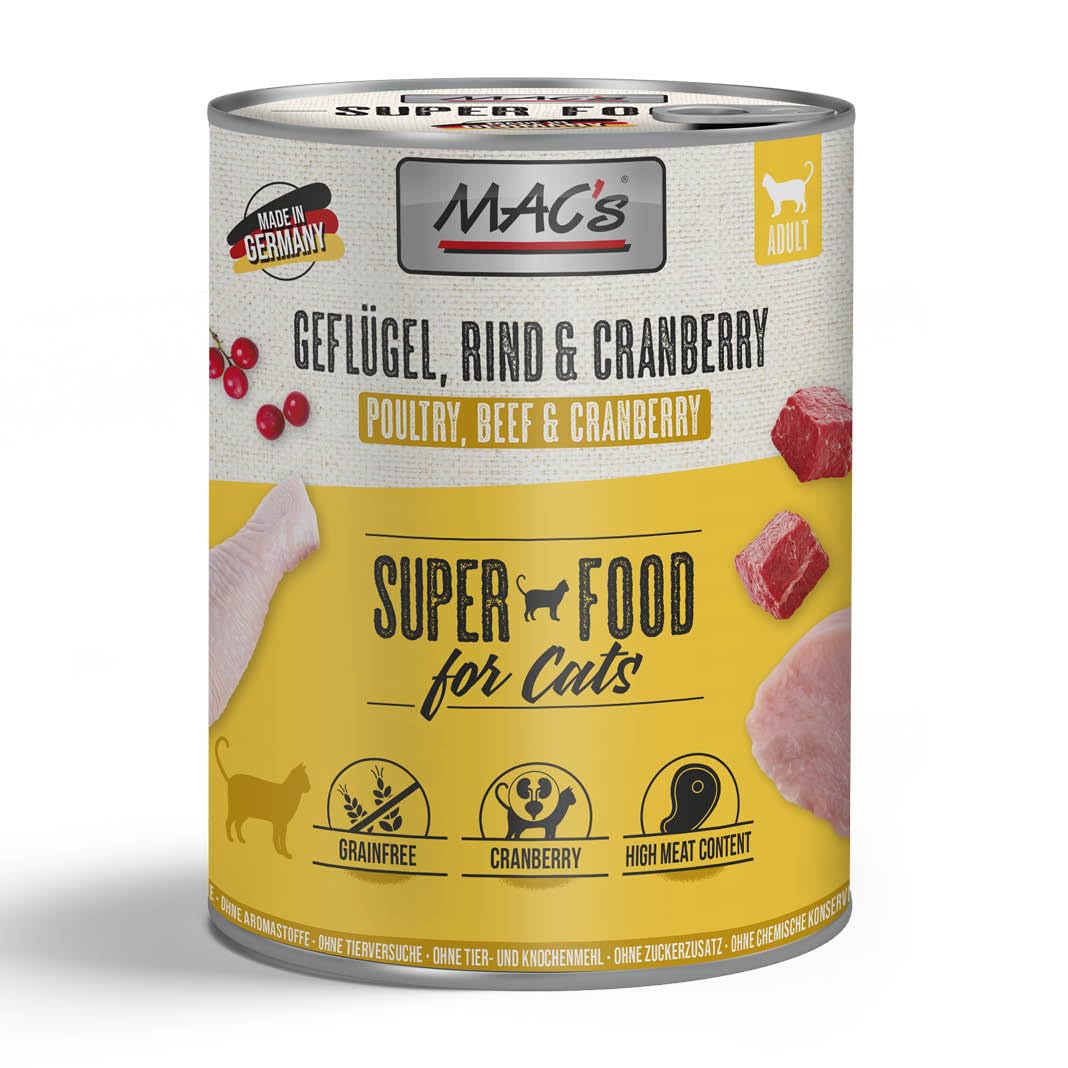 Mac's Mehrkatzenhaushalt Nassfutter Bundle für Katzen