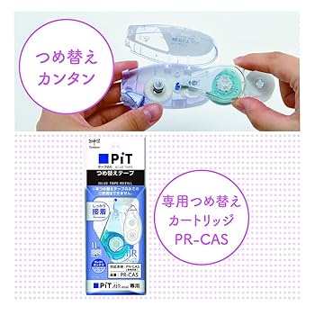 Amazon | トンボ鉛筆 テープのり ピットエアーミニ つめ替え