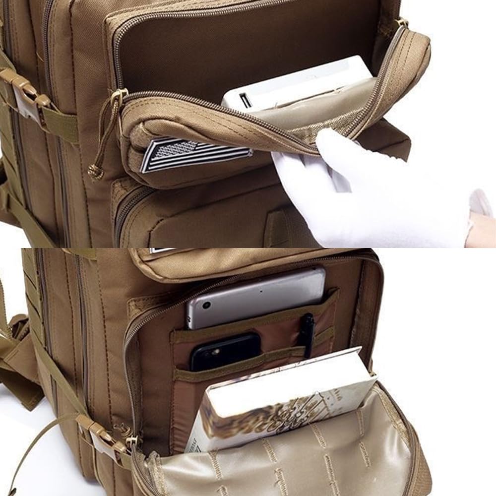 Mochila Militar Mochila Viaje Mochila Hombre 45L Mochila Tactica Mochilas Supervivencia Gran Capacidad Mochila Senderismo