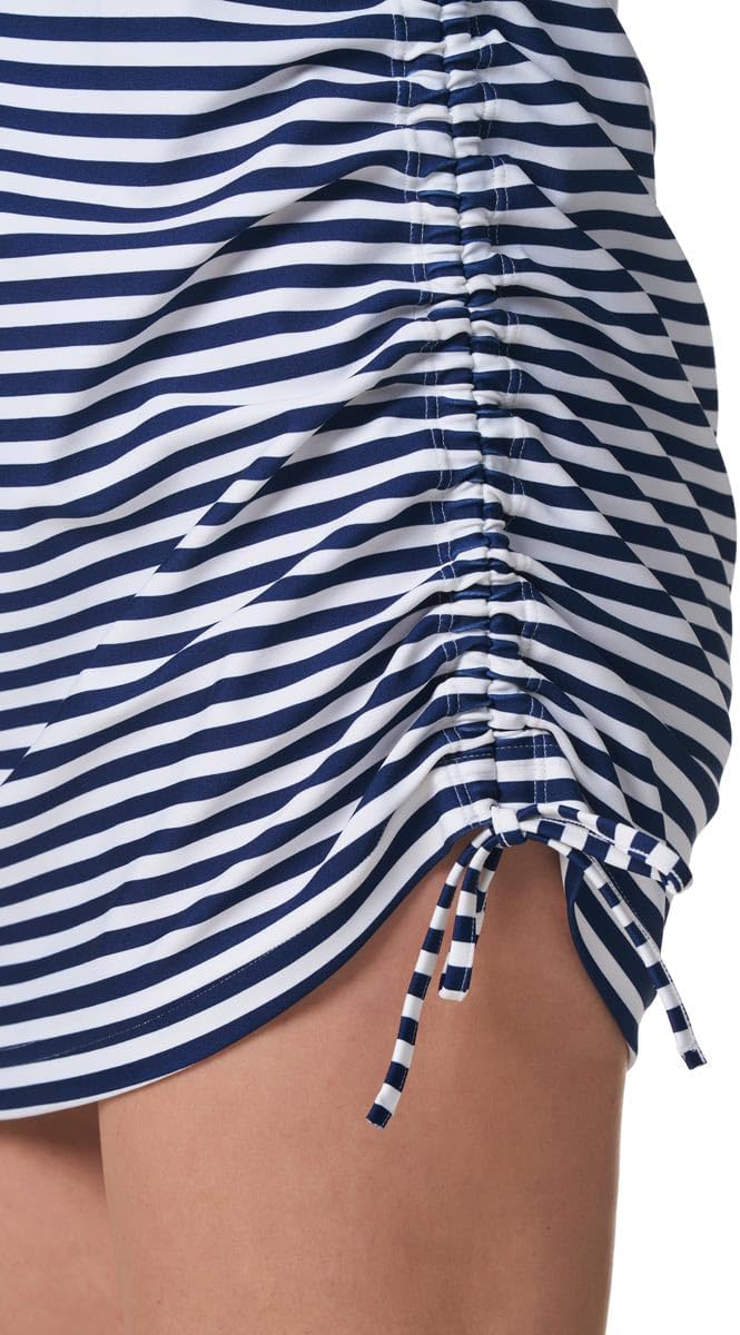 Women's Ruche Long Sleeve Swim Shirt - UPF 50+ Sun Protection - Lawai