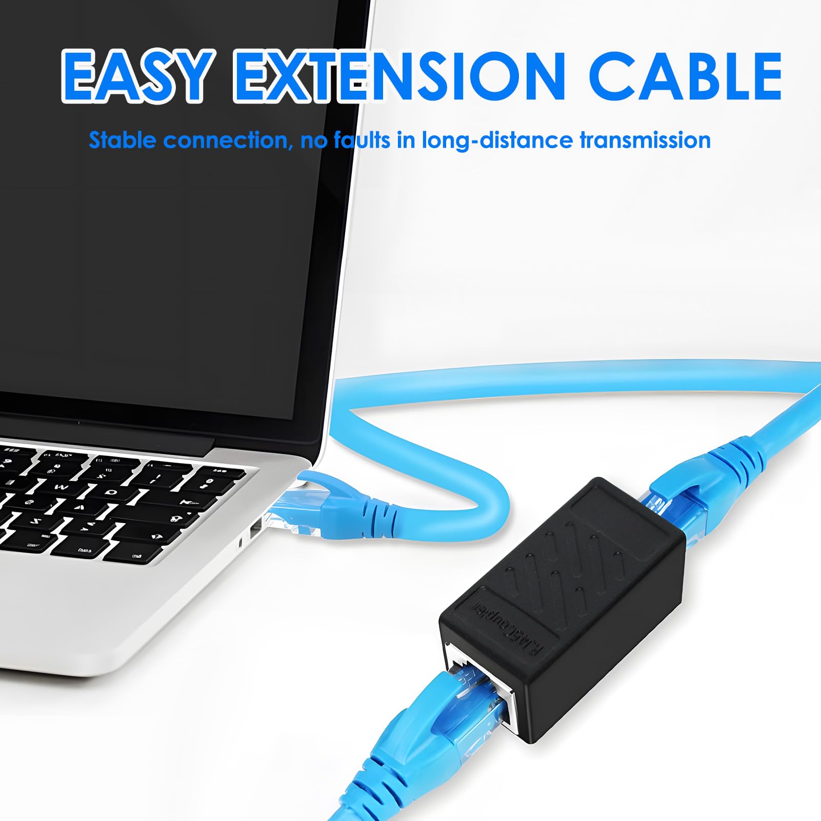 6PCS Accoppiatore RJ45 Doppia Femmina 10Gbps - Prolunga Cavo Ethernet STP Schermato In Ottone Per Cat7/Cat6/Cat5e, Grigio