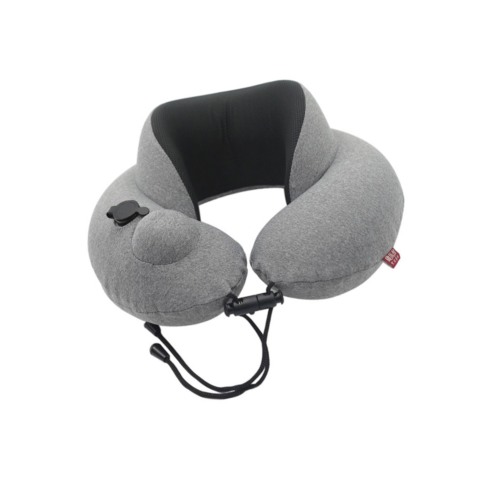 Whoasyst Neck Pillow with Easy Press Inflation Systems Suitable for Adults U Shape Travel Travel Pillow