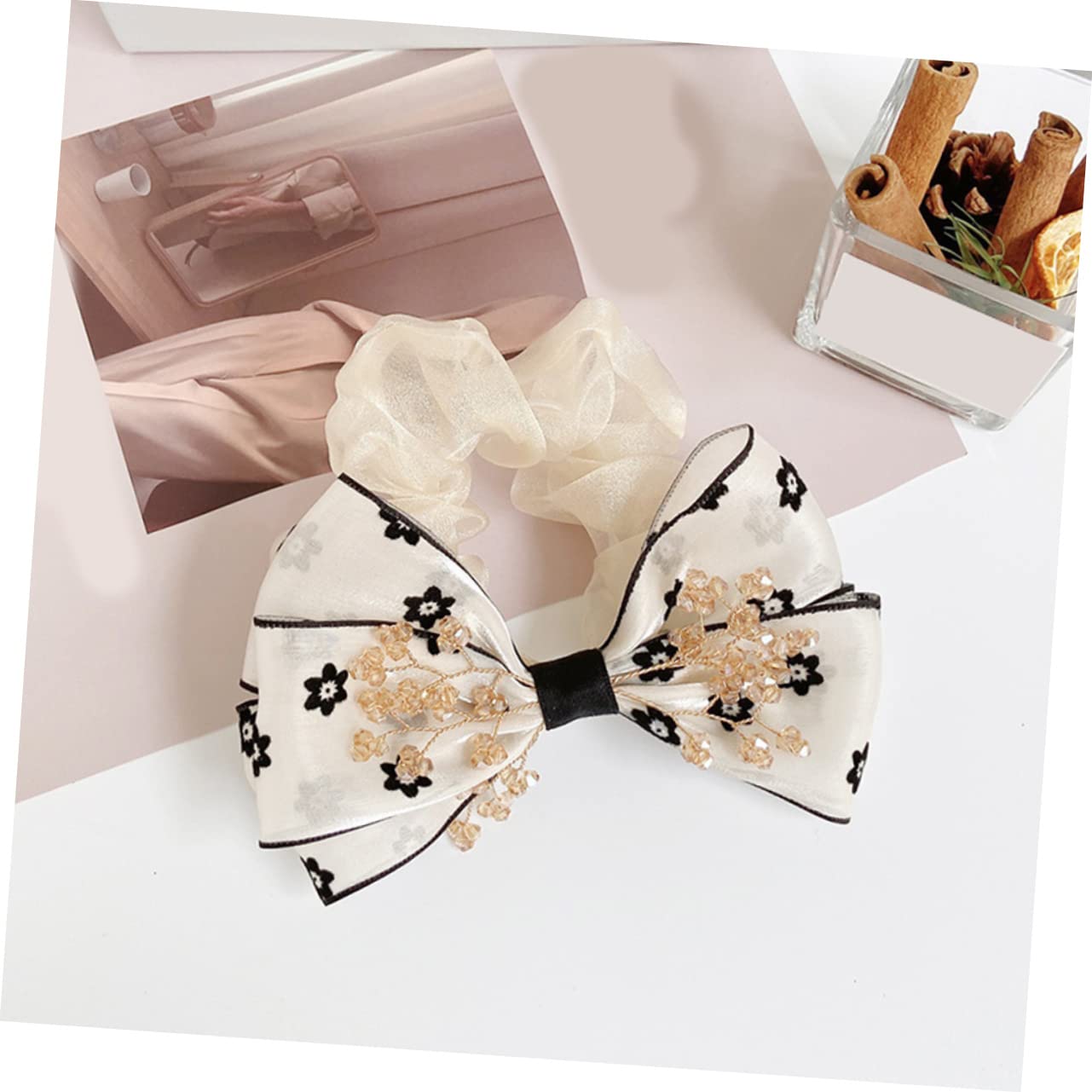 Healeved 6piezas Lazos Para Cabello Diseño De Flor y Lazo Accesorios Chic Para Niñas Diademas Elegantes y Versátiles Para Peinados Diarios